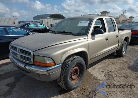 2003 Dodge Dakota Slt from USA, damaged, VIN 1D7HL48N03S314151